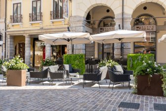 Зонт профессиональный 2х3 м Napoli Braccio