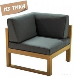 Модуль деревянный угловой Booka