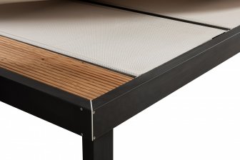 Шатер металлический с лежаками Yaman Aluminium