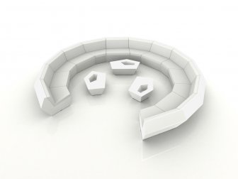Столик пластиковый кофейный Faz Basic