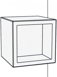 Комплект для настенного монтажа Wall Mounting KIT для Open Cube 45