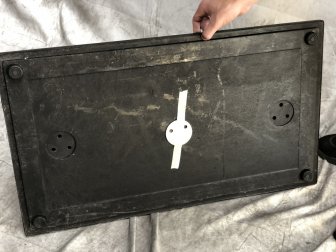 Подстолье металлическое двойное 1068EM