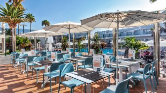 Стул пластиковый Nardi Bora Bistrot голубой