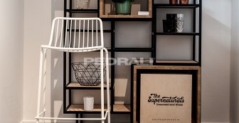 Стул металлический барный PEDRALI Nolita белый