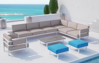 Кресло металлическое Loca Sofa LS 01