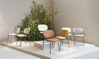 Стул металлический c обивкой Si-Si Bold