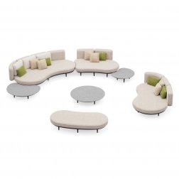 Диван дизайнерский с подушками Organix Lounge