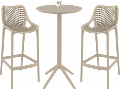 Sky Folding Bar 60 Air Комплект пластиковой барной мебели
