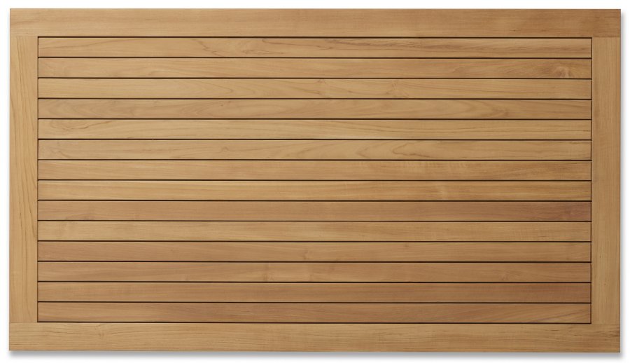 Столешница деревянная прямоугольная Natural Teak