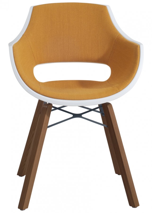 Кресло пластиковое с обивкой Opal Wox Pro Soft Iroko
