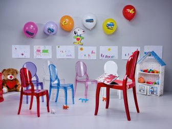 Стул пластиковый Siesta Contract Elizabeth красный