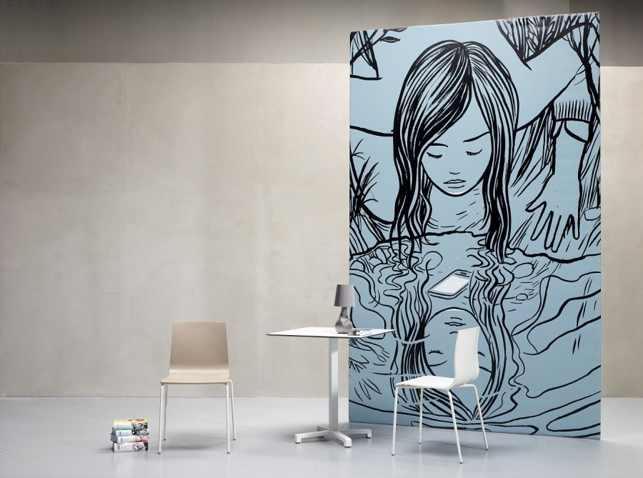 Стул пластиковый Scab Design Alice лен