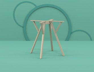 Подстолье пластиковое Max Legs Small