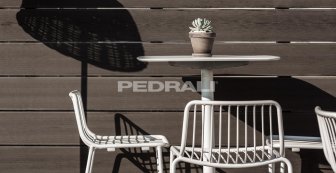 Стул металлический барный PEDRALI Nolita белый
