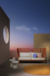 Диван плетеный Reva Cocoon