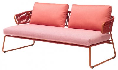 Lisa Sofa Club Диван плетеный с подушками