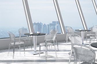 Стул прозрачный Siesta Contract Bee