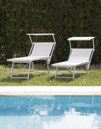 Шезлонг-лежак металлический Maxi Relax