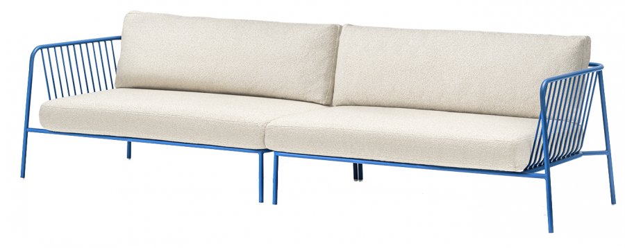 Диван металлический с подушками Nolita Sofa