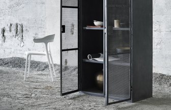 Кресло пластиковое PAPATYA Luna Stripe белый