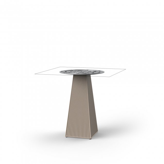 Стол обеденный ламинированный Gatsby Basic, 790х790х745 мм