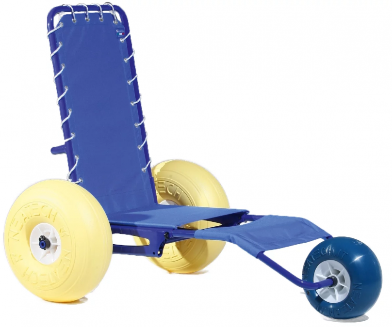 Инвалидный шезлонг для бассейна и пляжа Roller
