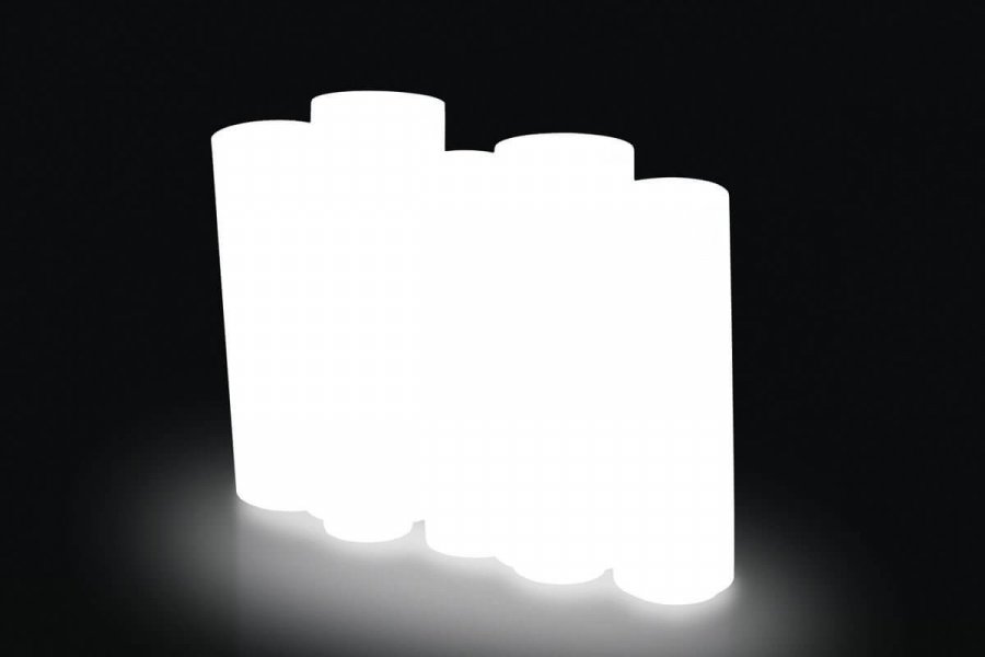 Кашпо-ограждение пластиковое светящееся Bamboo Lighting