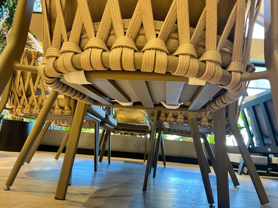 Кресло плетеное с подушками SETTE GARDEN KAREL коричневый
