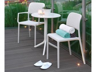 Стул пластиковый Nardi Bora Bistrot белый