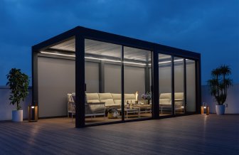 Пергола биоклиматическая 3х6 м моторизованная Tagliamento Pergola 120 Series