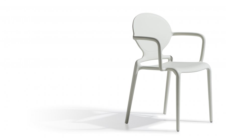Кресло пластиковое Scab Design Gio лен