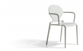 Кресло пластиковое Scab Design Gio лен