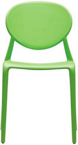 Стул пластиковый Scab Design Gio зеленый