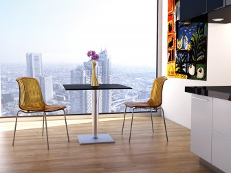 Стул прозрачный Siesta Contract Allegra