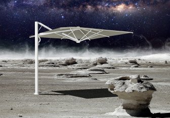 Зонт профессиональный 3.5х3.5 м Astro Starwhite
