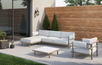 Кресло металлическое Loca Sofa LS 01