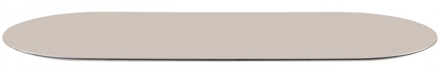 Столешница овальная Compact Laminate для подстолья Tripe Double