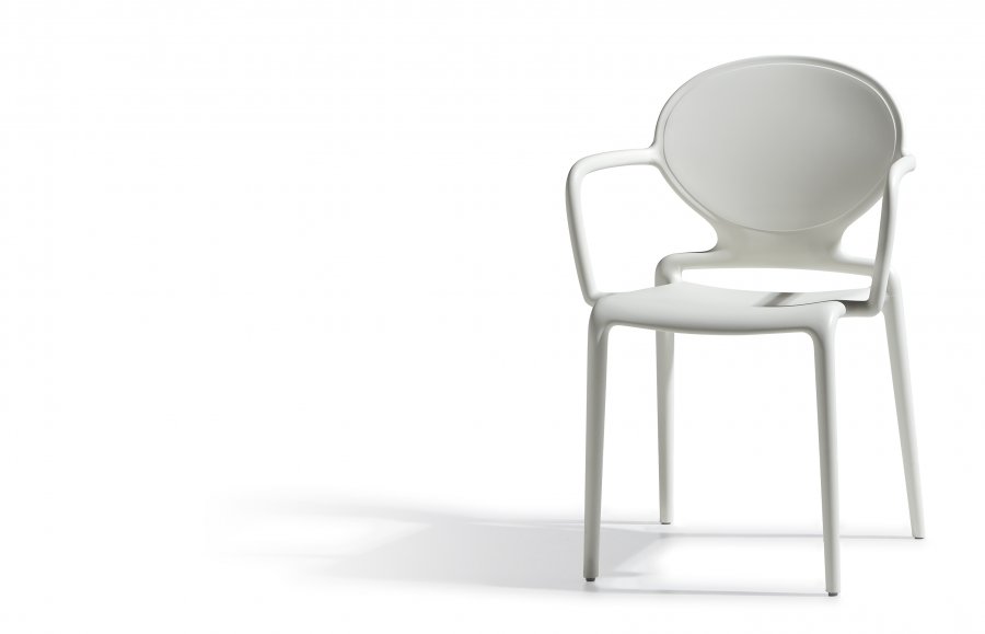 Кресло пластиковое Scab Design Gio лен