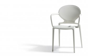 Кресло пластиковое Scab Design Gio лен