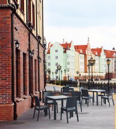 Стул пластиковый плетеный Siesta Contract Florida антрацит
