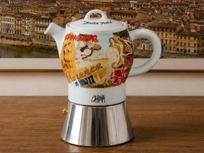 Espressina Classic Кофеварка гейзерная, 0.24 л, на 4 порции