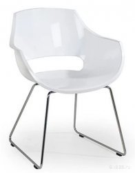 Кресло пластиковое на полозьях Opal Sled
