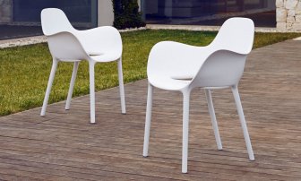 Кресло пластиковое Vondom Sabinas Basic белый