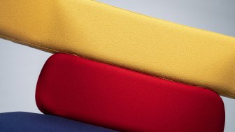 Стул с обивкой на полозьях CL3 D