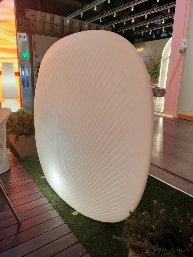 Ширма декоративная пластиковая светящаяся Fade Shell