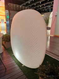 Ширма декоративная пластиковая светящаяся Fade Shell