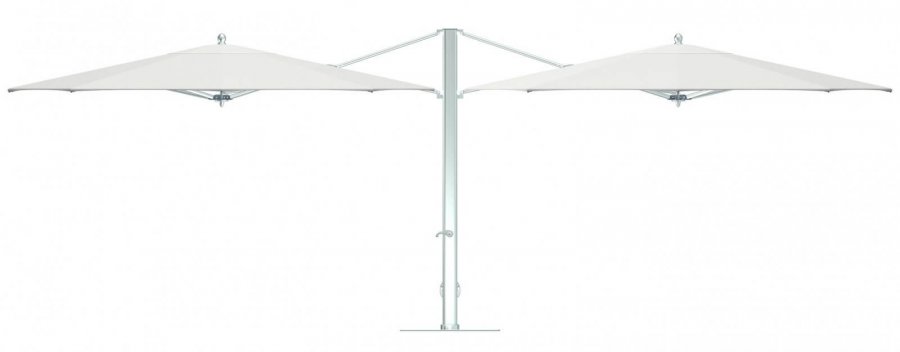 Зонт профессиональный двухкупольный 2.4х4.9 м Dual Cantilever Ocean Master Max