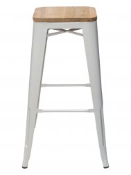 Табурет барный Tolix Wood Bar 75