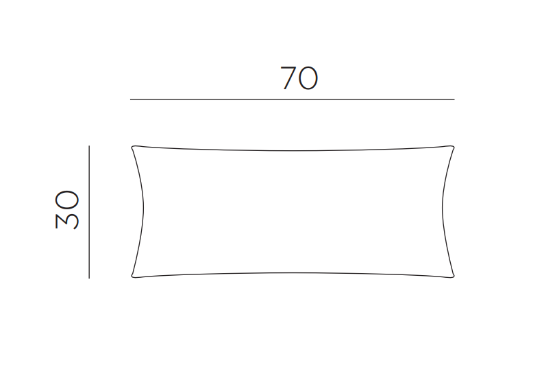 Подушка декоративная Maximo 70x30
