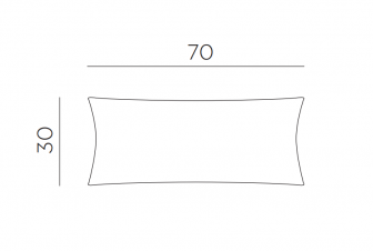 Подушка декоративная Maximo 70x30